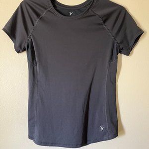 Old Navy Active Womens Shirt Dri Fit Workout Gray Size Small